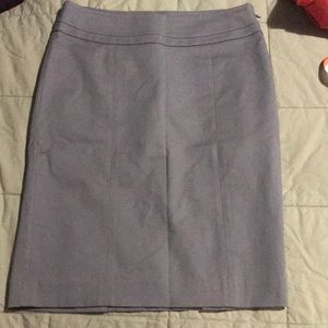 Soft lavender pencil skirt